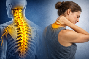 upper neck and back pain